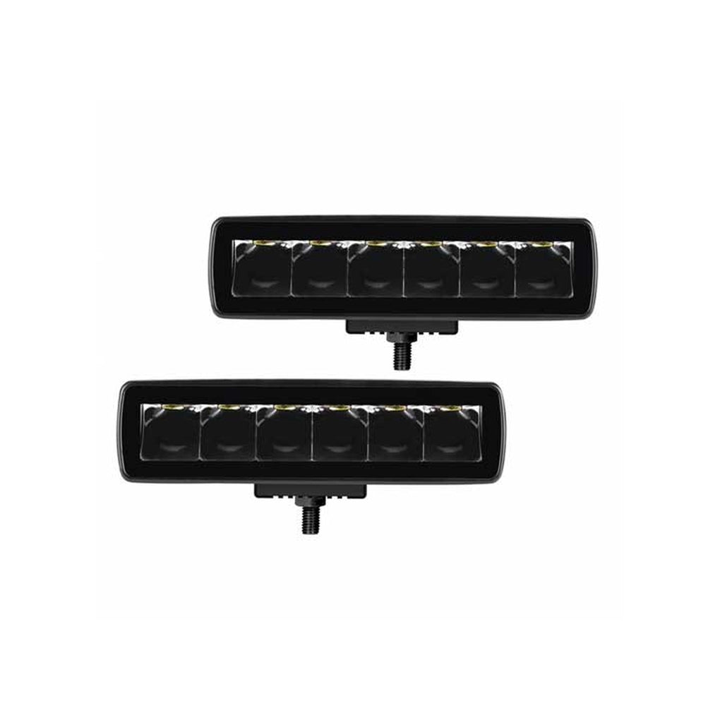 Go Rhino 750300621SBS Blackout Series Sixline Spot Light Kit Blk