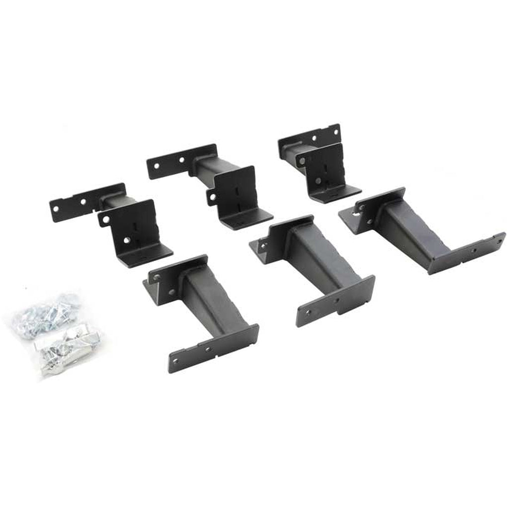 Go Rhino FSD4129TK 21C Bronco(Ex Sport)Frame Slider (Mounting Brackets Only)Txd Blk