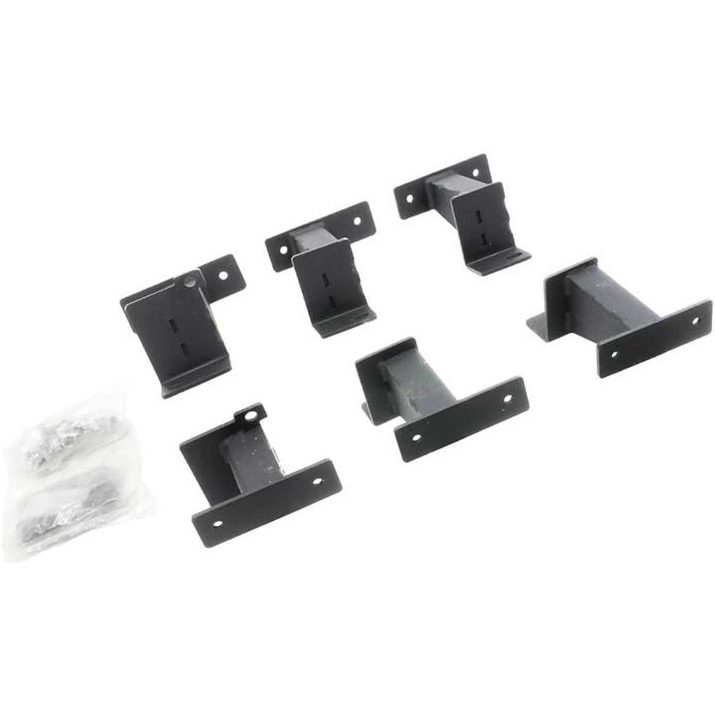 Go Rhino FSD4506TK 18C Wrangler Jlu Frame Slider (Mounting Brackets Only) Textured Black