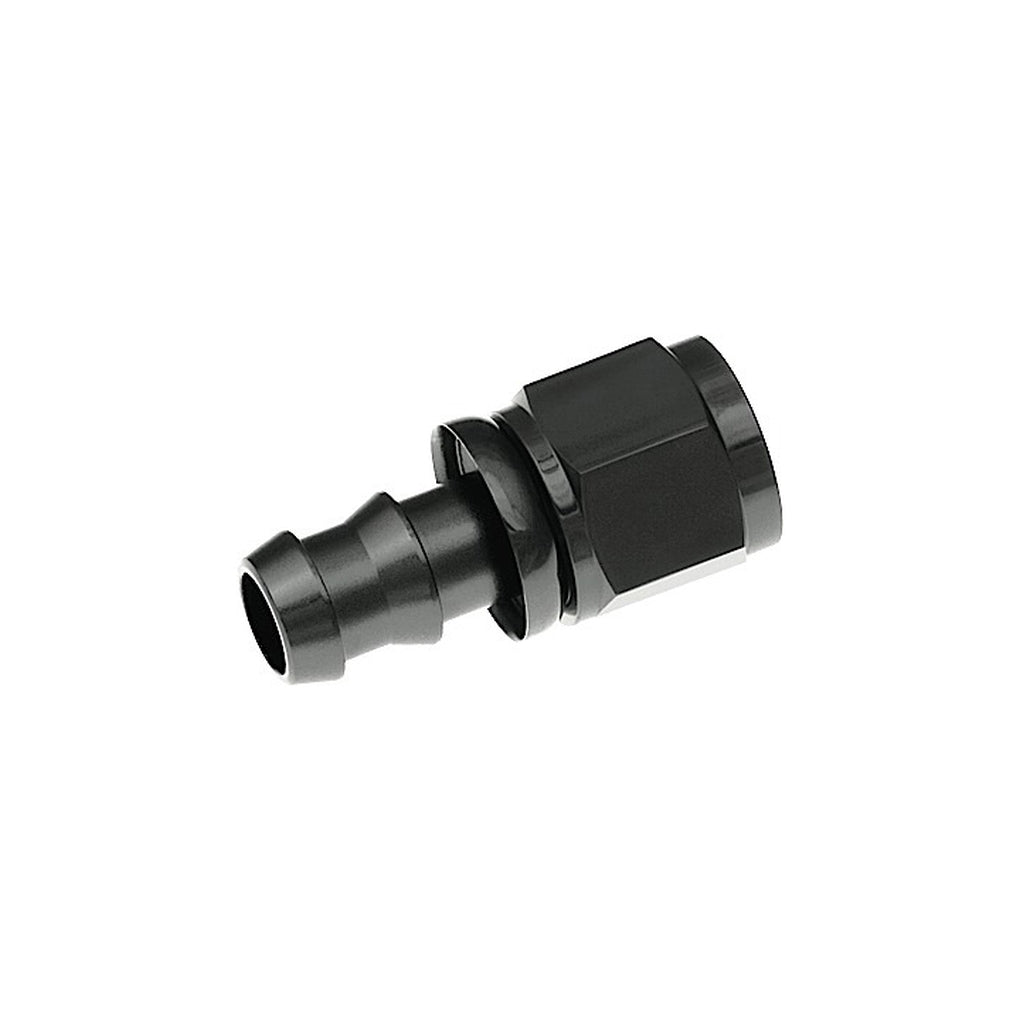 Red Horse Performance 2000-10-2 10 Straight An/Jic Hose End Push Lock Black