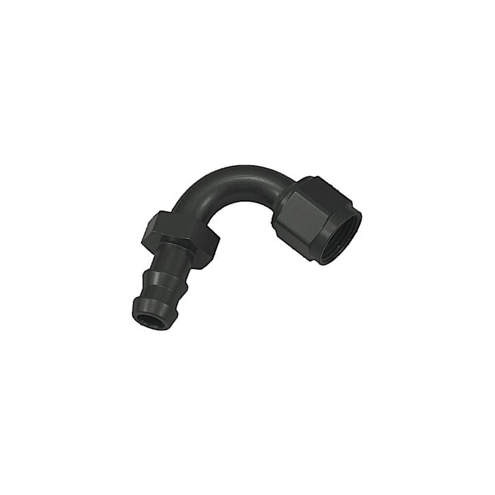 Red Horse Performance 2120-06-2 06 120 Degree An/Jic Hose End Push Lock Black