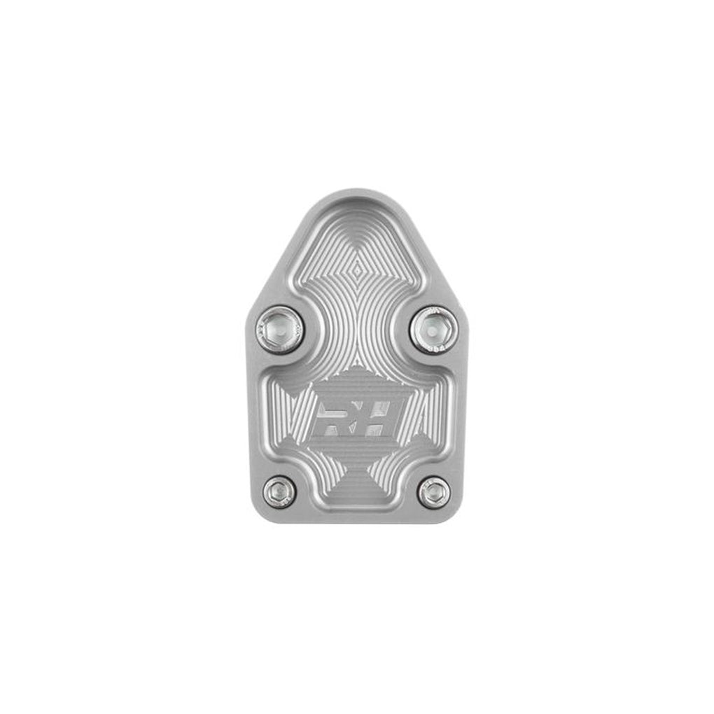 Red Horse Performance 4810-350-5 Aluminum Block Off Plate For SBC Engine Clear