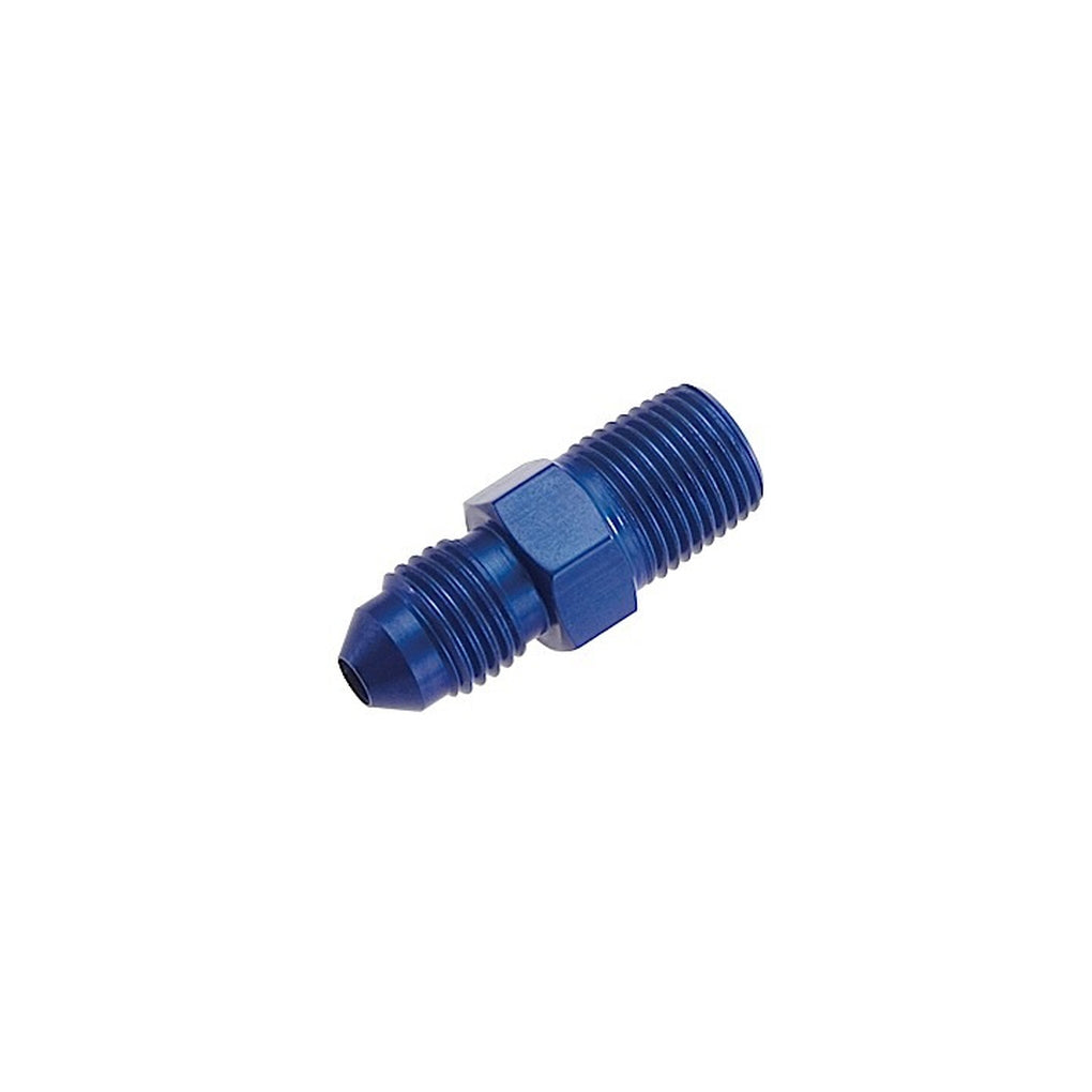 Red Horse Performance 816-03-02-1 03 Straight Male Adapter To 02 (1/8) Npt Male Blue