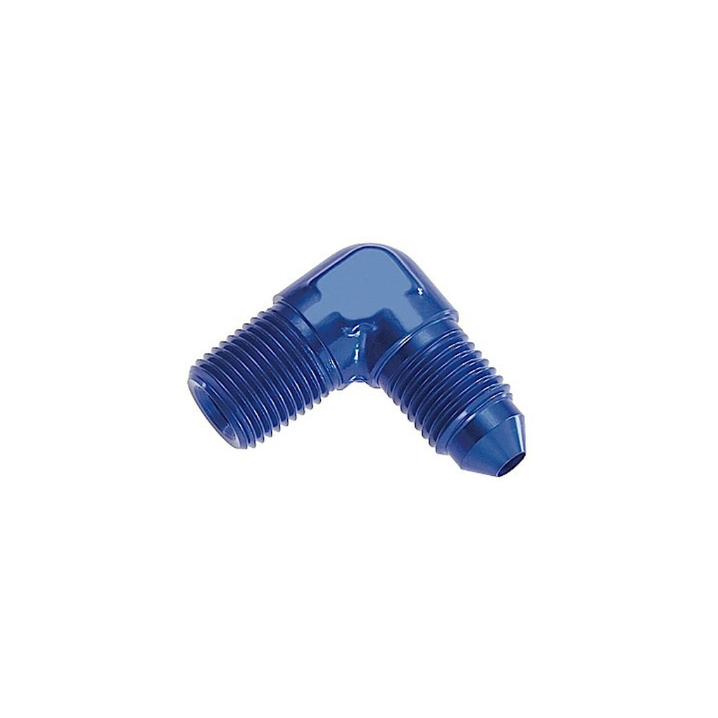Red Horse Performance 822-03-02-1 03 90 Degree Male Adapter To 02 (1/8) Npt Male Blue