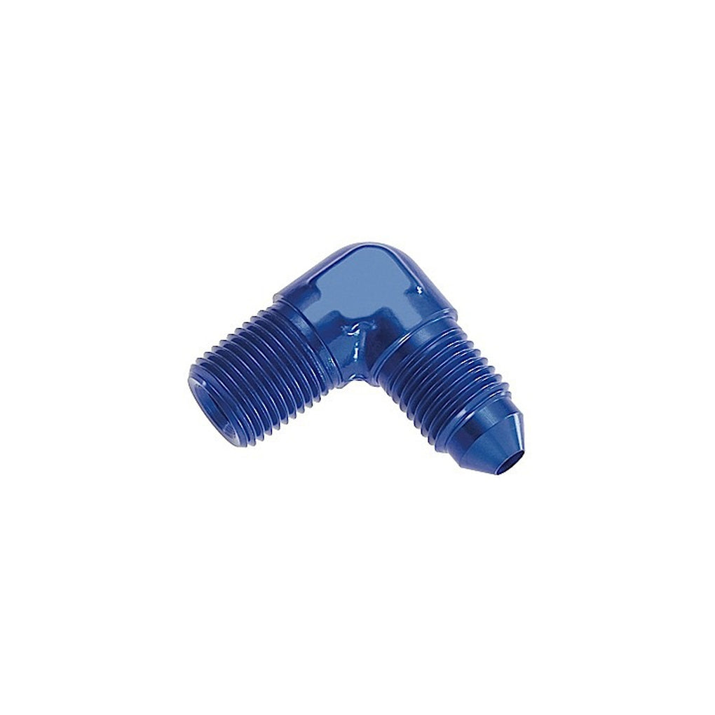 Red Horse Performance 822-06-02-1 06 90 Degree Male Adapter To 02 (1/8) Npt Male Blue