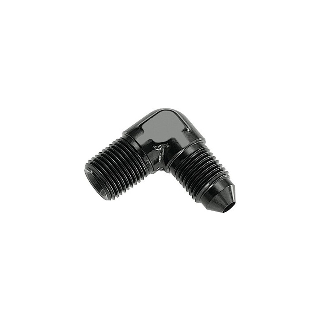Red Horse Performance 822-08-06-2 08 90 Degree Male Adapter To 06 (3/8) Npt Male Black