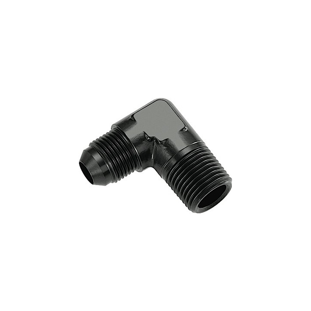 Red Horse Performance 822-08-12-2 08 90 Degree Male Adapter To 12 (3/4) Npt Male Black