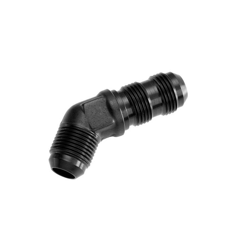 Red Horse Performance 837-08-2 08 Male An/Jic Bulkhead Adapters 45 Degree Black