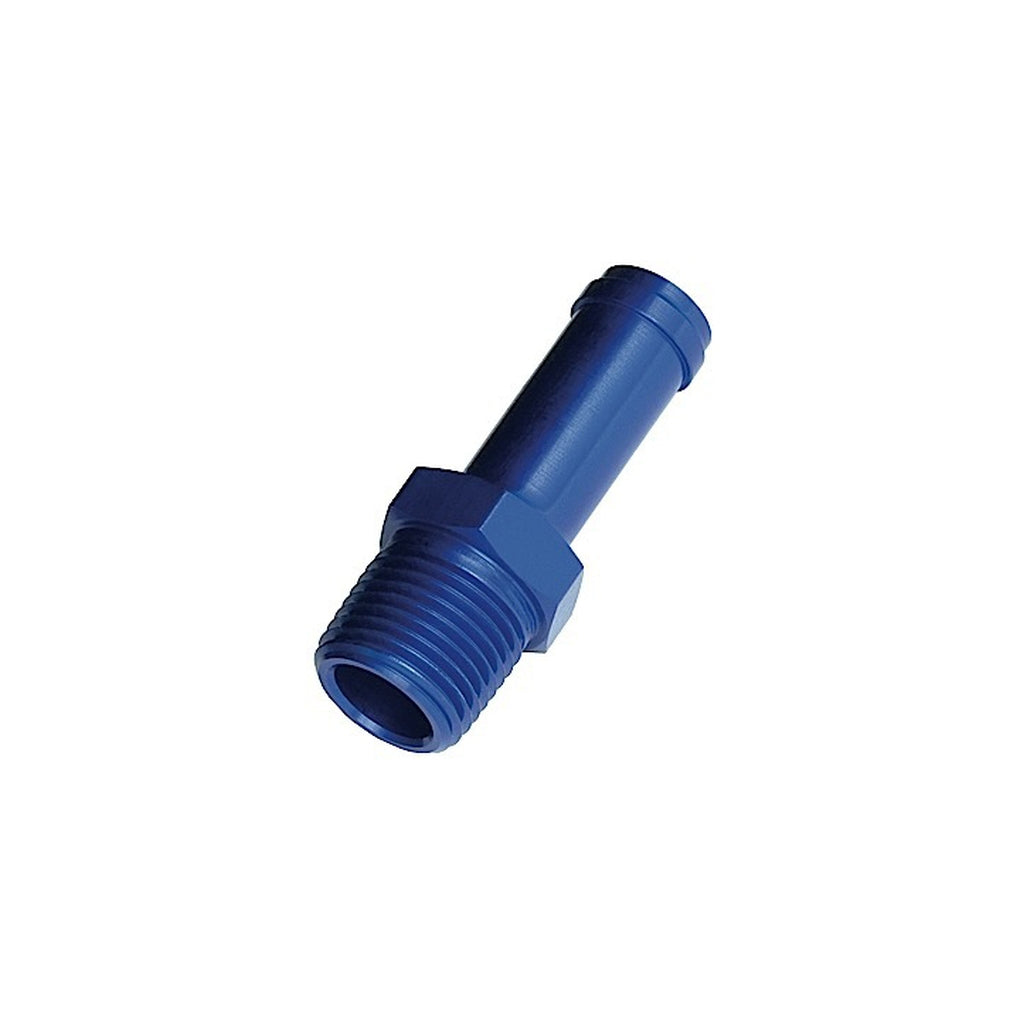 Red Horse Performance 840-12-12-1 12 (3/4) Od Hose Nipple To 12 (3/4) Npt Male Straight Blue