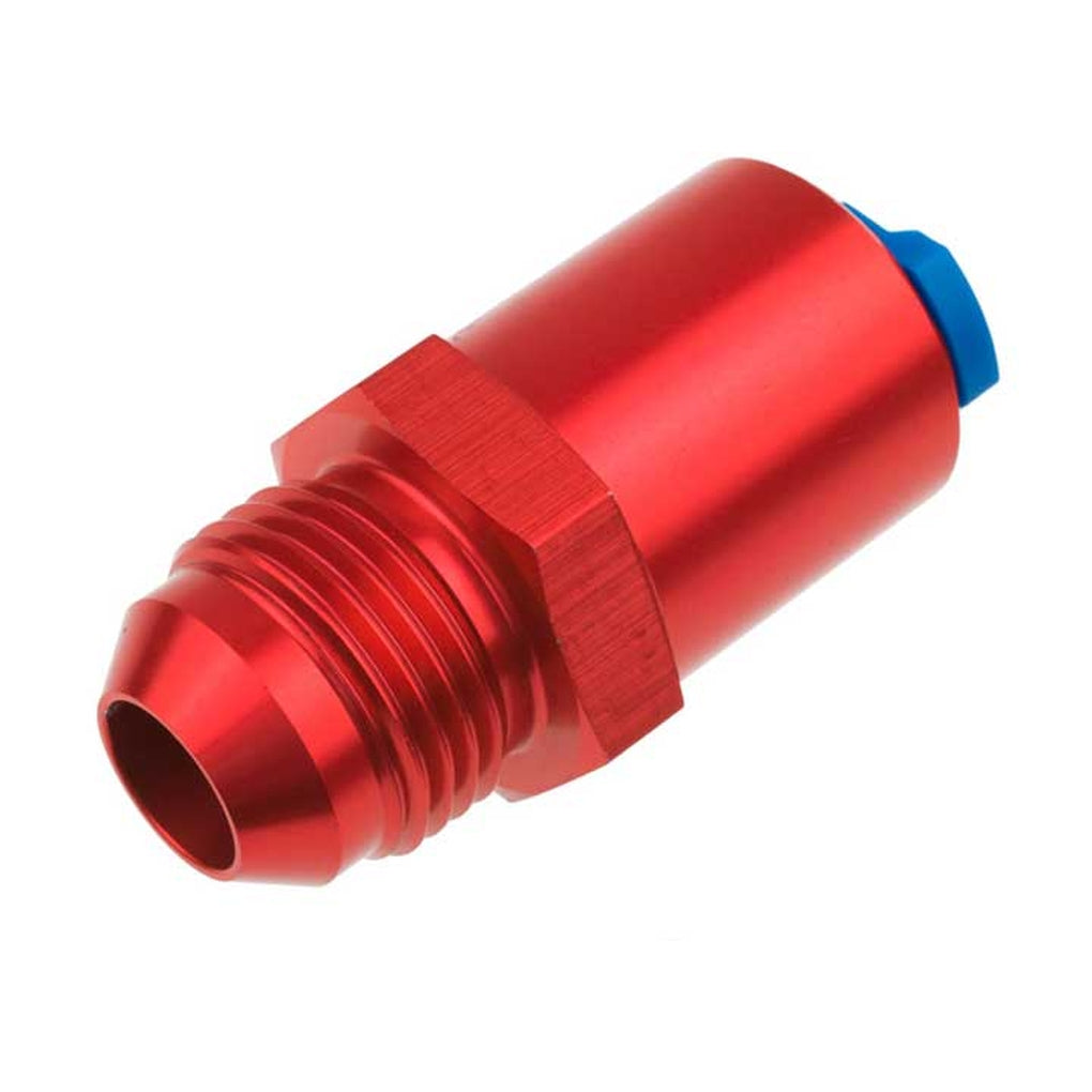 Red Horse Performance 880-06-05-3 6 An Male To 5/16In Push On Efi Fuel Line Adapters Red