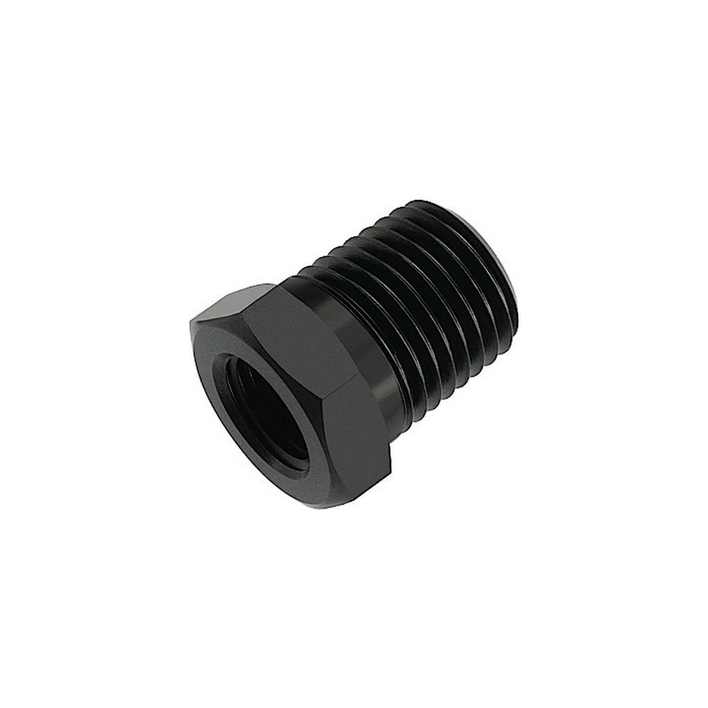 Red Horse Performance 912-04-02-2 04 (1/4) Npt Male To 02 (1/8) Npt Female Reducer Black