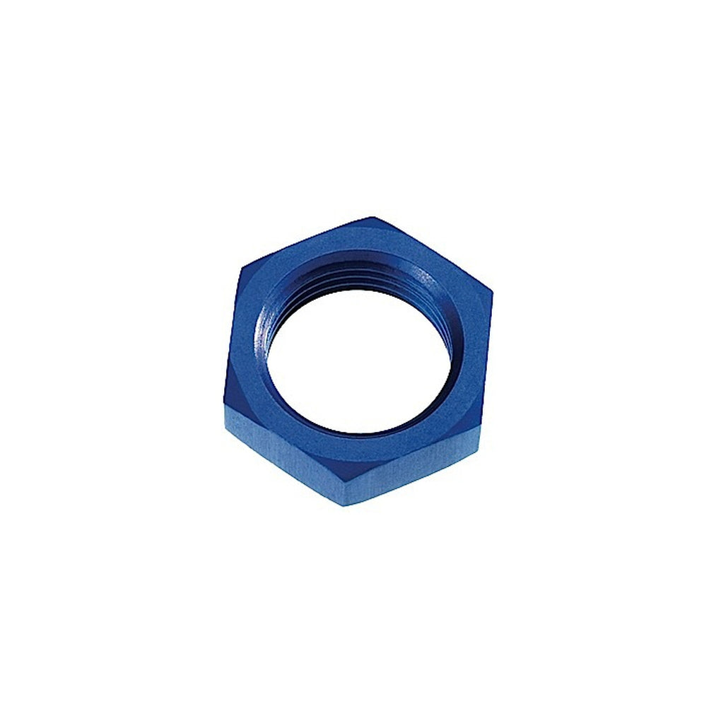 Red Horse Performance 924-12-1 12 An/Jic Aluminum Bulkhead Nut Blue