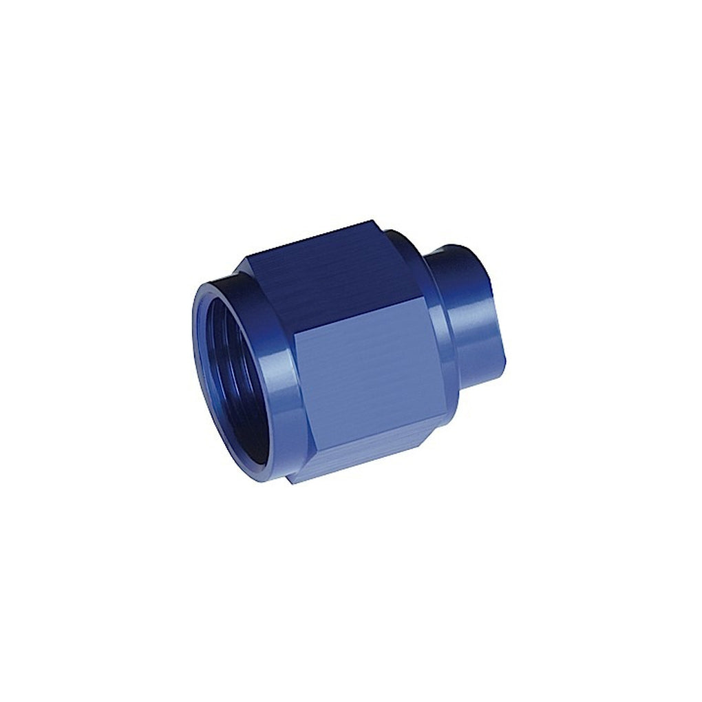 Red Horse Performance 929-04-1 04 Two Piece An/Jic Flare Cap Nut Blue