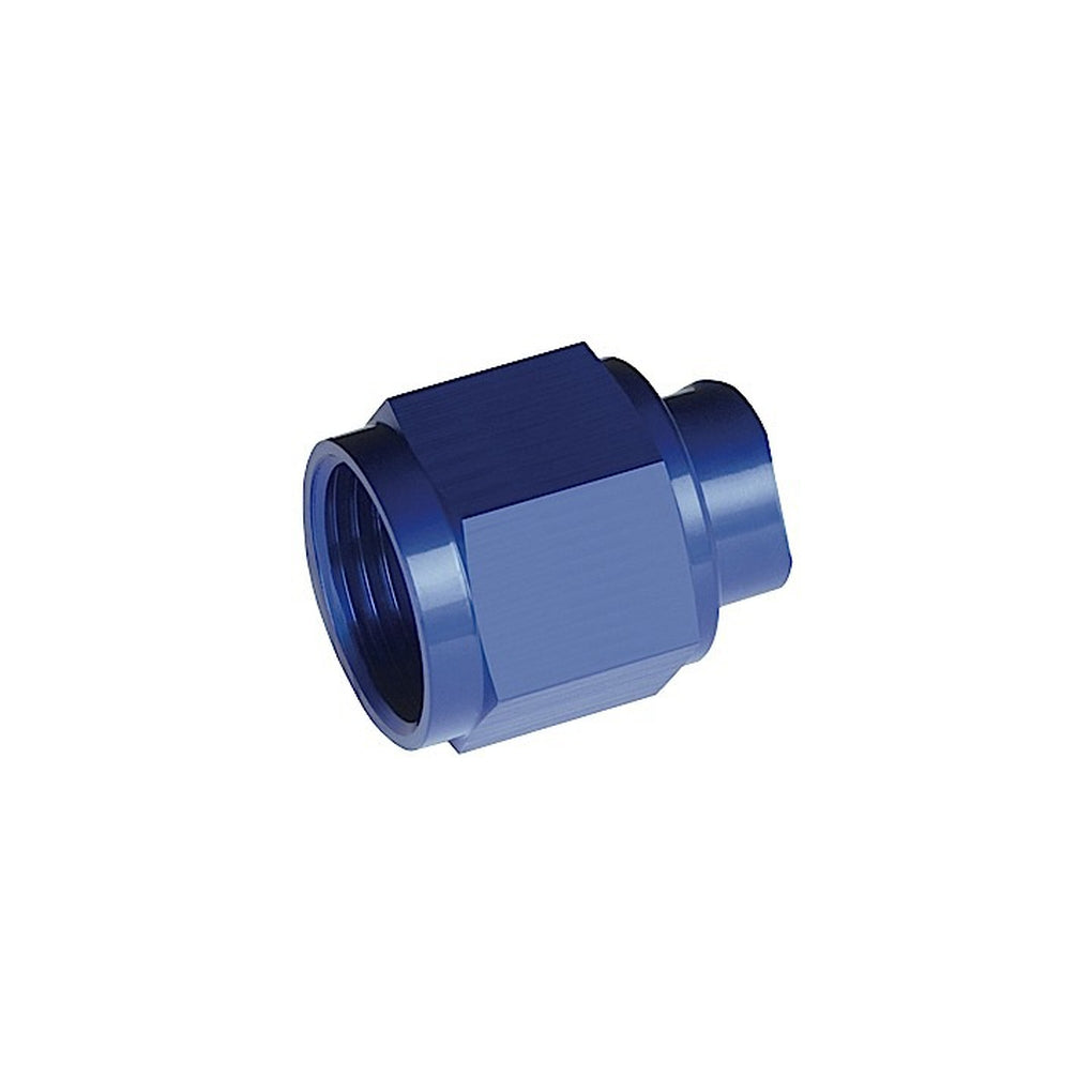 Red Horse Performance 929-08-1 08 Two Piece An/Jic Flare Cap Nut Blue