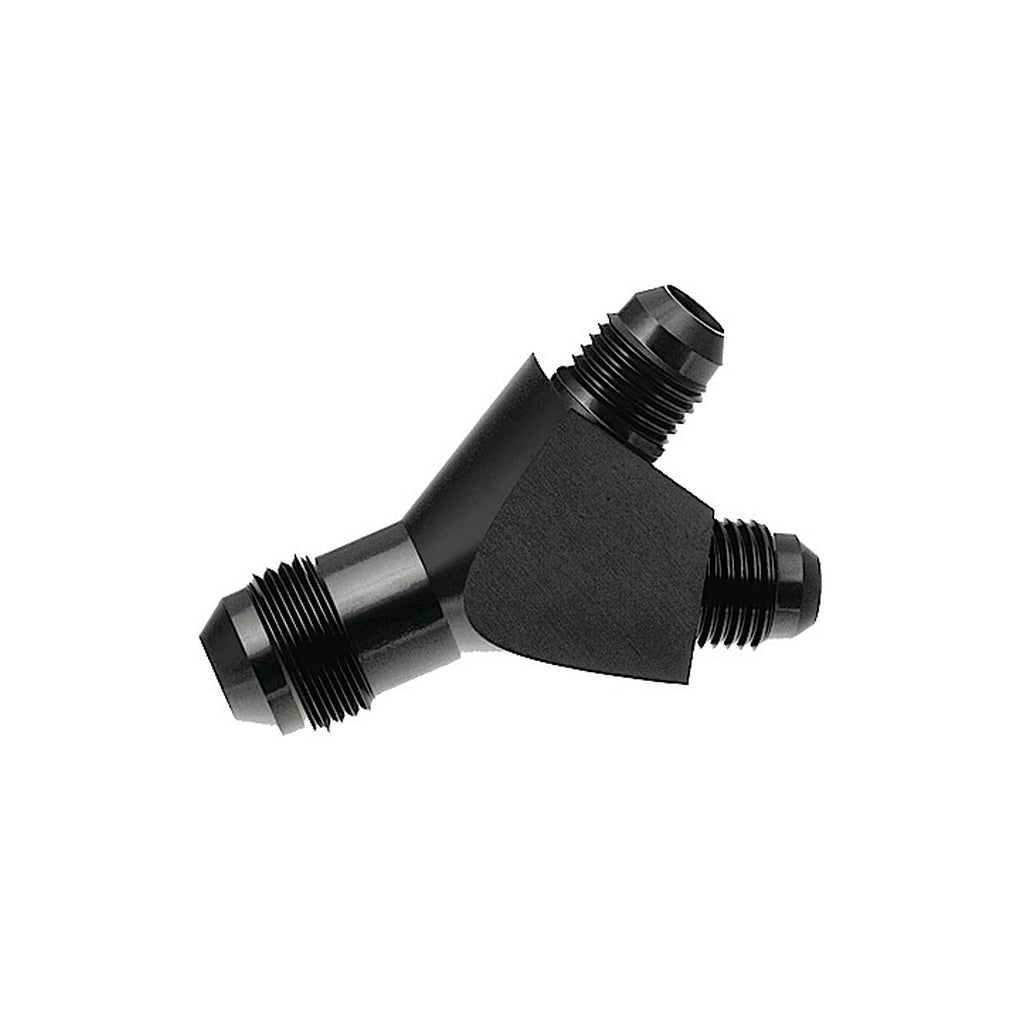 Red Horse Performance 930-06-06-2 06 Single Inlet To 06 Dual Outlet Black