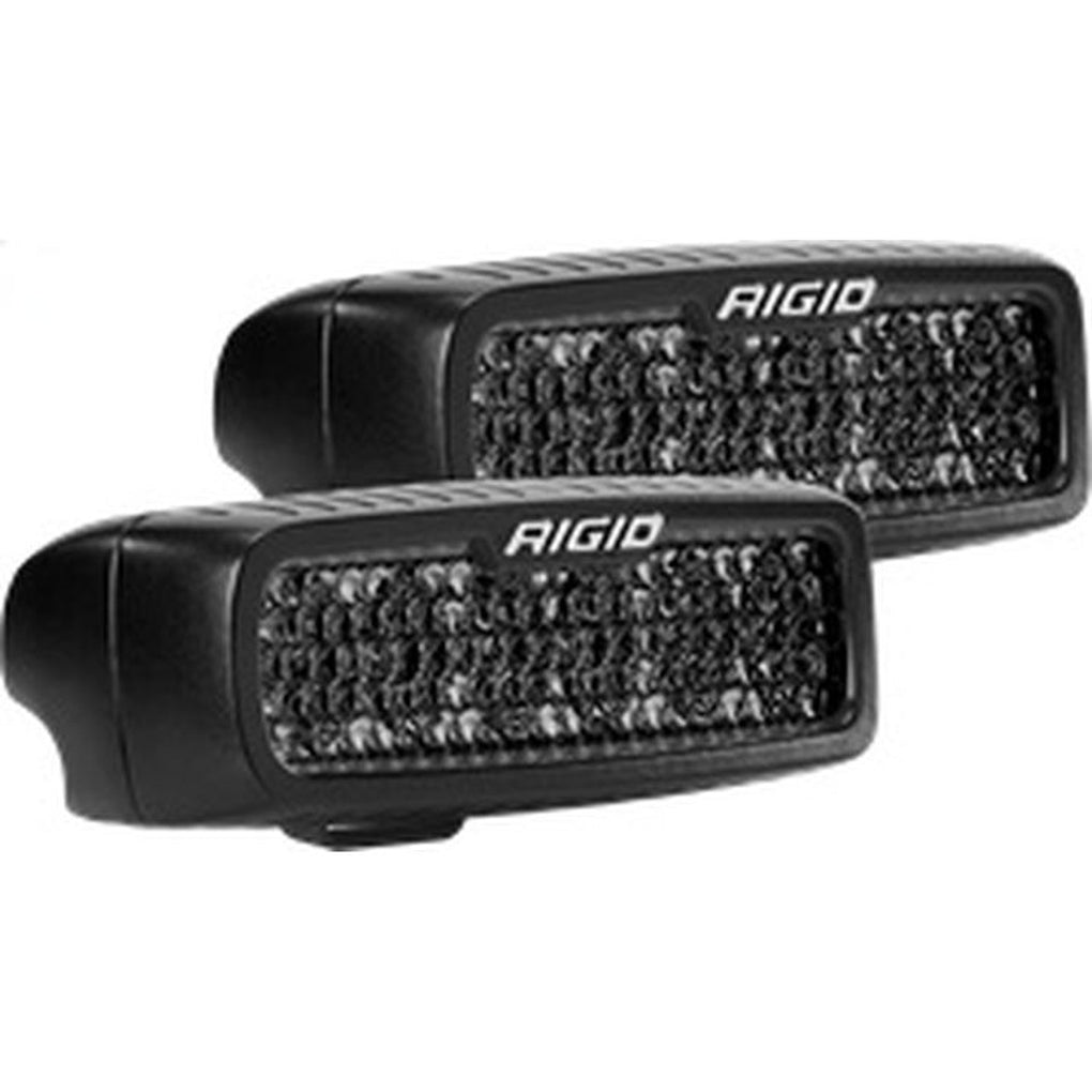 Rigid Industries 905513BLK Srq Series Pro Spot Diffused Midnight Surface Mount | Pair