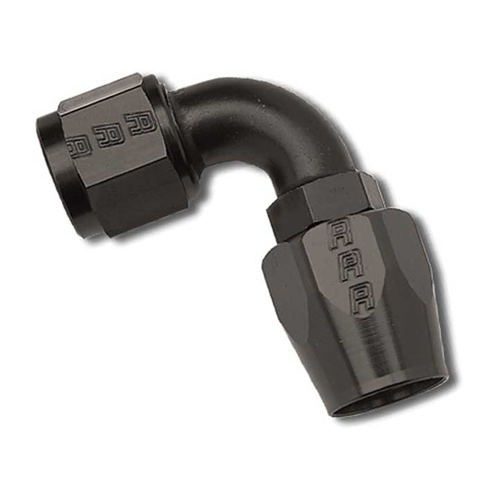Russell 610155 Hose End 90 Deg 4An Blk
