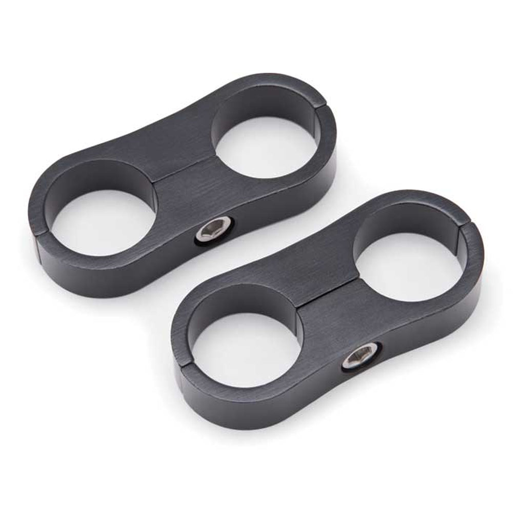 Russell 654333 Hose Separator For 12 Braided Hose Black Anodize