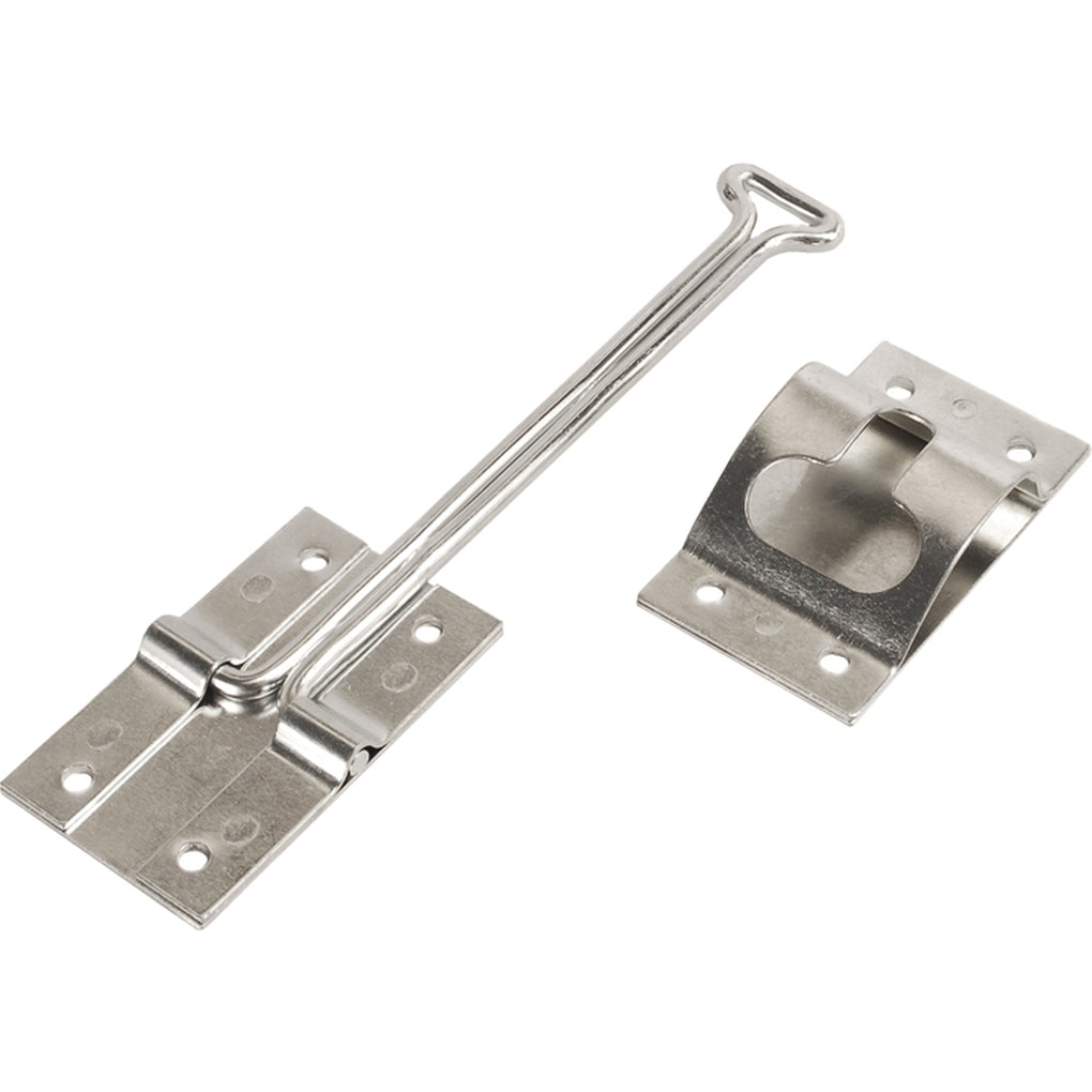RV Designer E226 Entry Door Holder Self Closing Stainless Steel Intin 6In