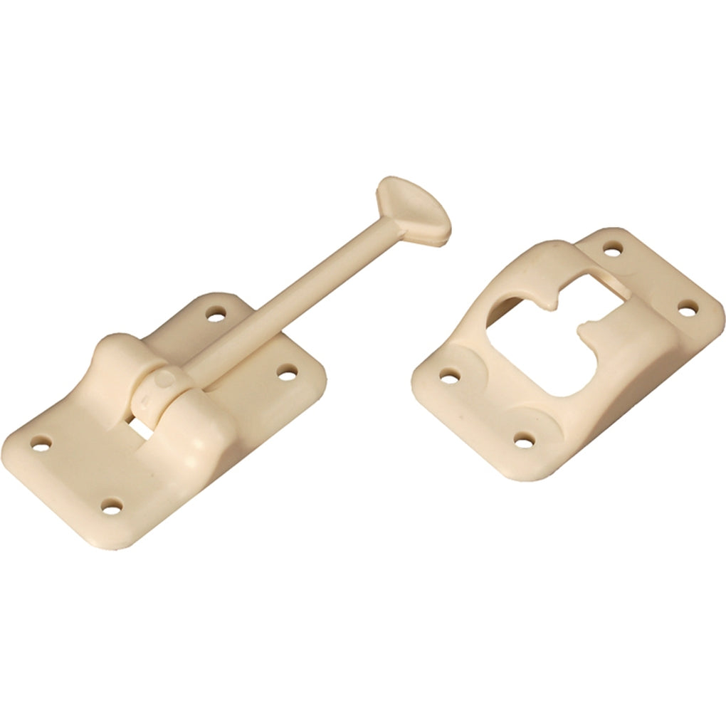 RV Designer E233 Entry Door Holder Plastic T 3 1/2In Col White