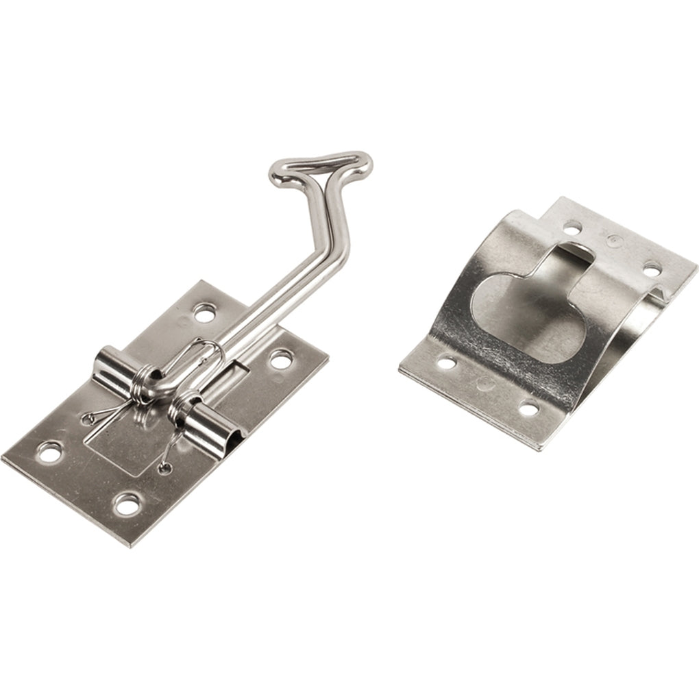 RV Designer E275 Entry Door Holder Stainless Steel 45 Degree Self Closing