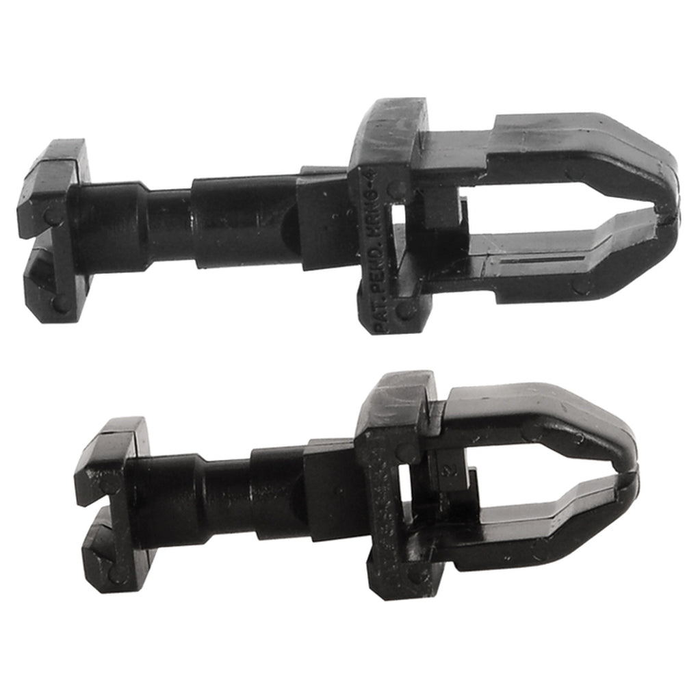 RV Designer E377 Fridge / Converter Vent Latch Black 1 Big & 1 Small