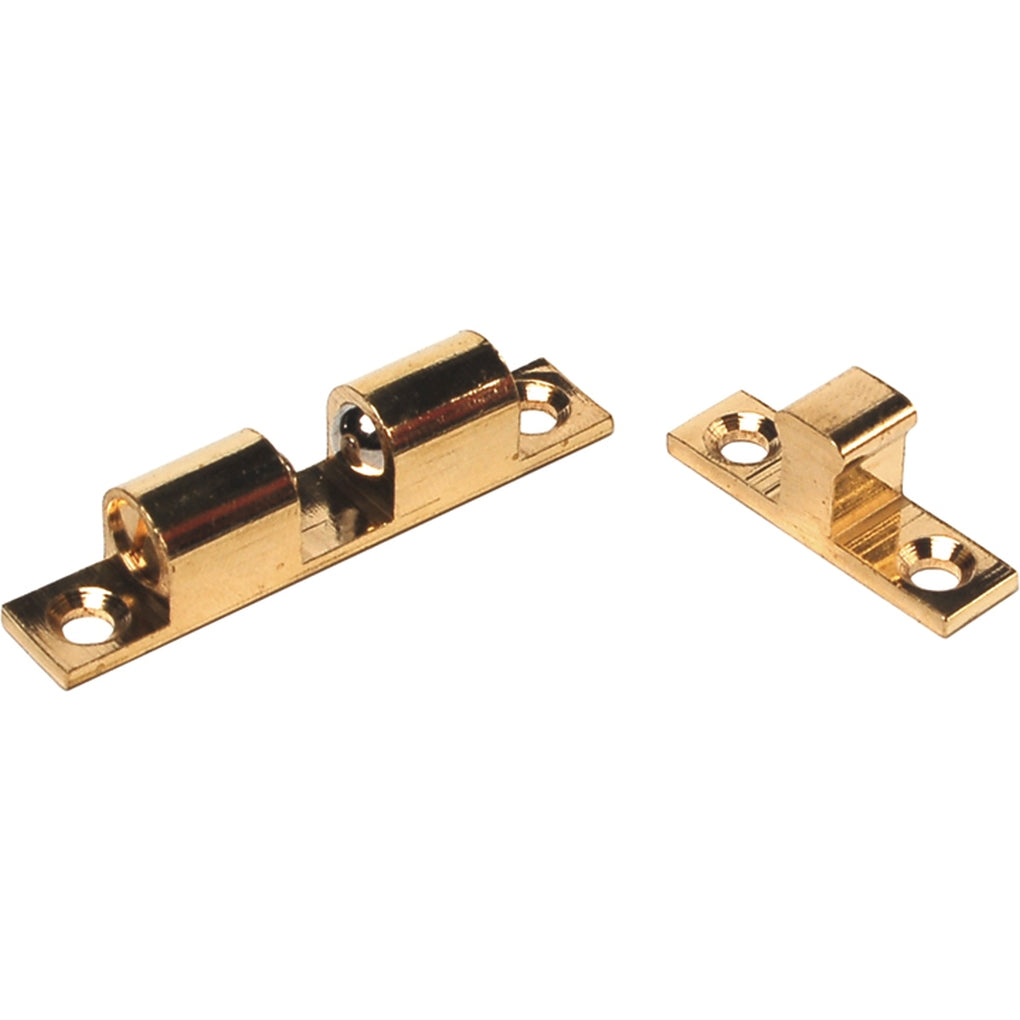 RV Designer H221 Brass Bead Catch 2In