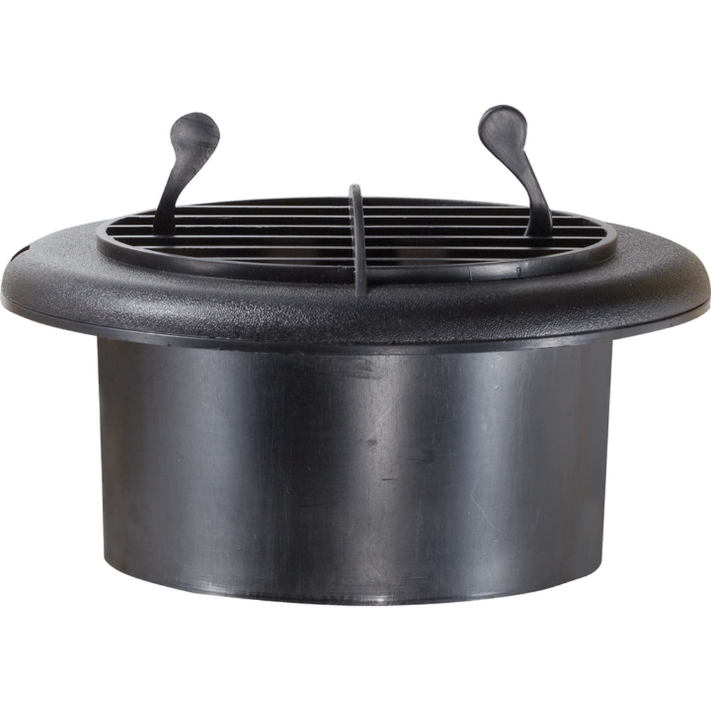 RV Designer H815 Provent Dampered 4In Black