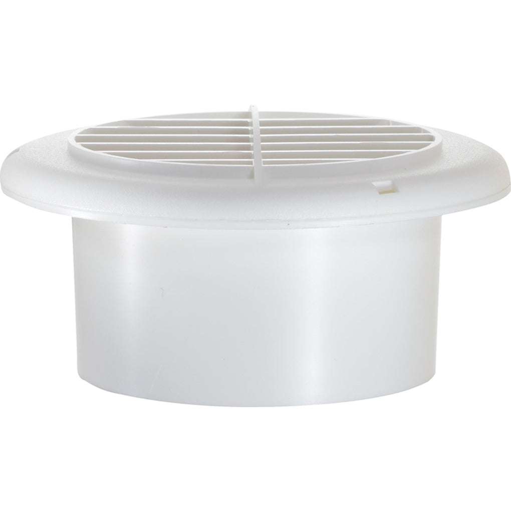 RV Designer H820 Provent Dampered 4In White