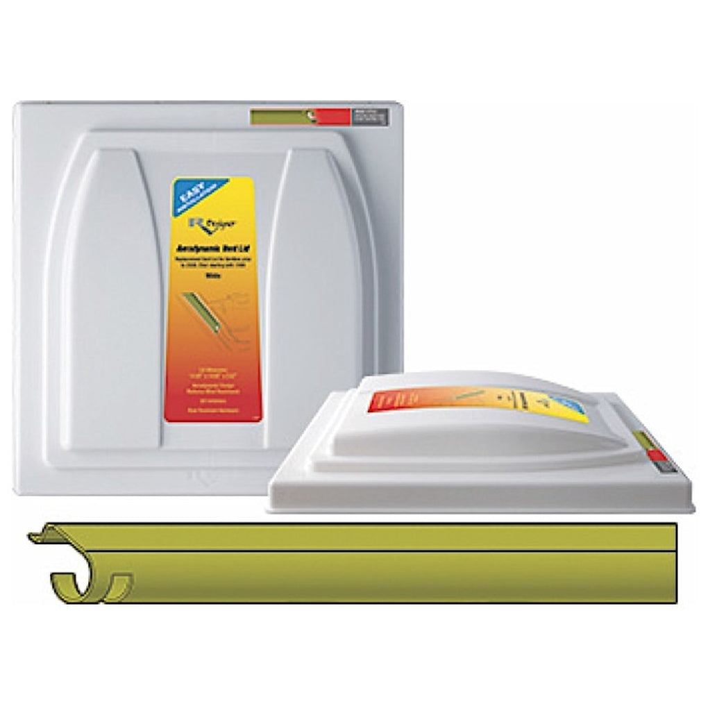 RV Designer V206 Vent Lid Ventline Prior To 2008 and Elixir Start W/1994 White