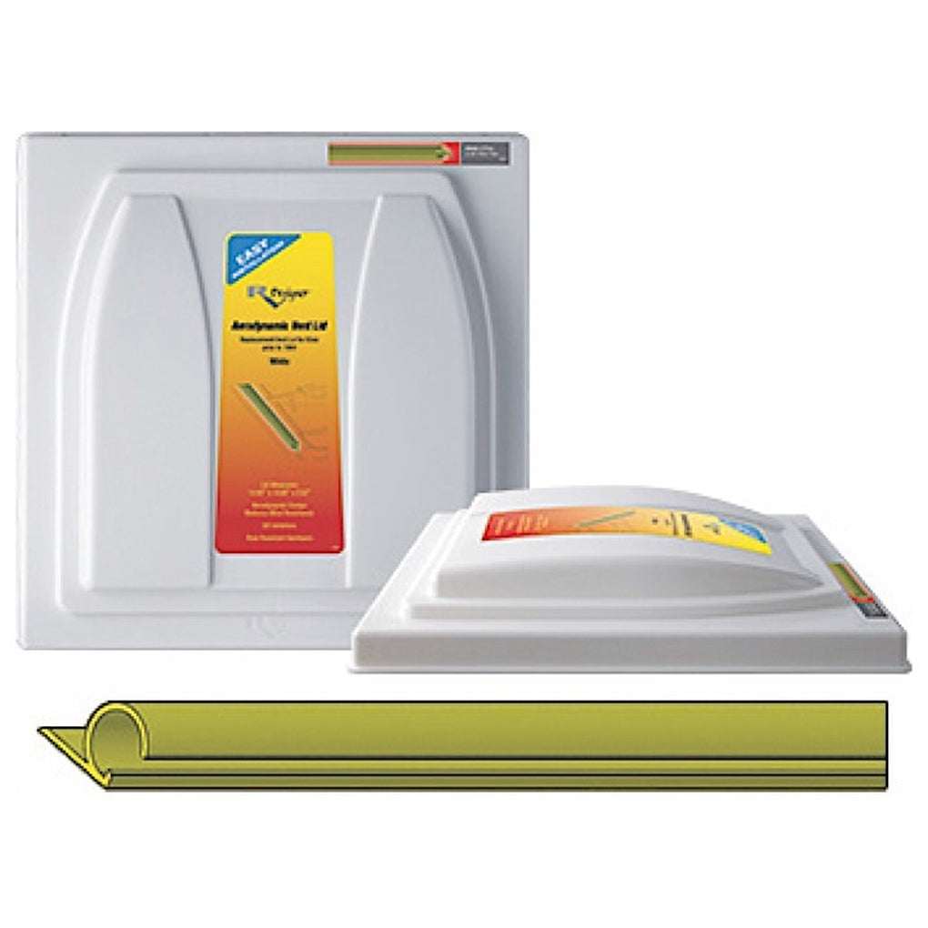 RV Designer V301 Vent Lid Elixir Prior To 1994 Whte