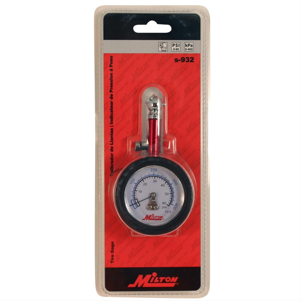 Milton S-932 Dial Type Tire Gauge