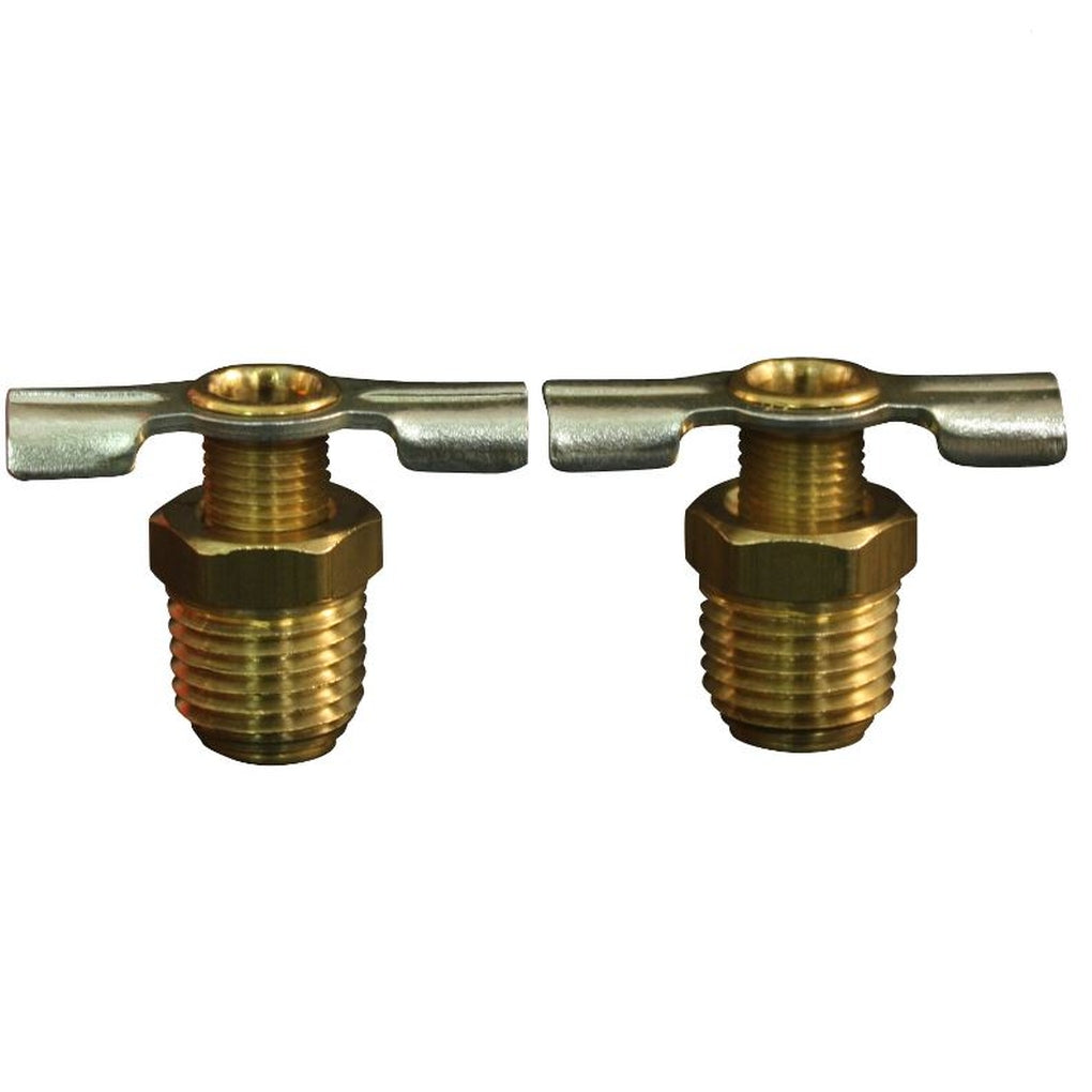 Milton S-614-4 1/4" Drain Cock, 2/cd