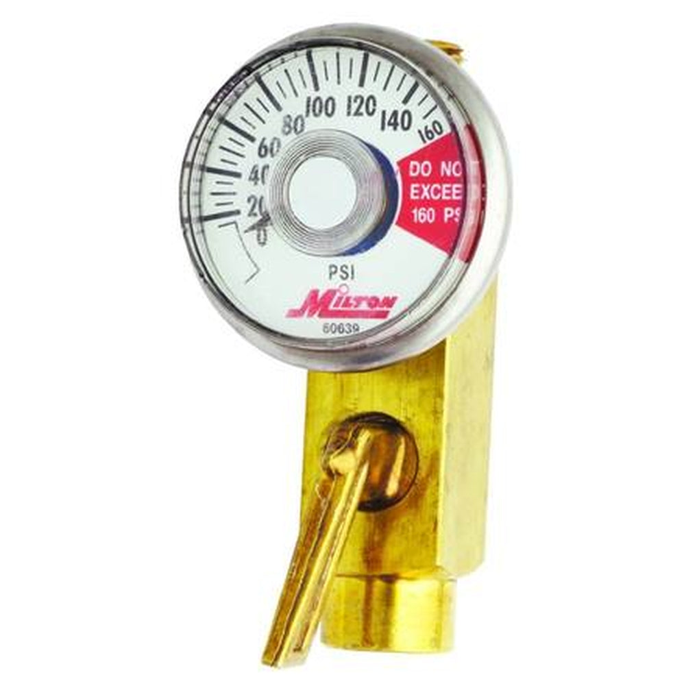Milton S638-1 In-Line Air Regulator W/Gage F.1/4"x M.1/4"
