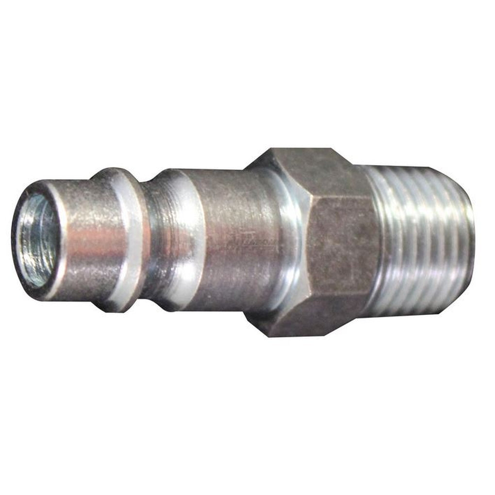 Milton S-760-1 HI-Flo V-Style 1/4" MNPT Steel Plug 2/cd