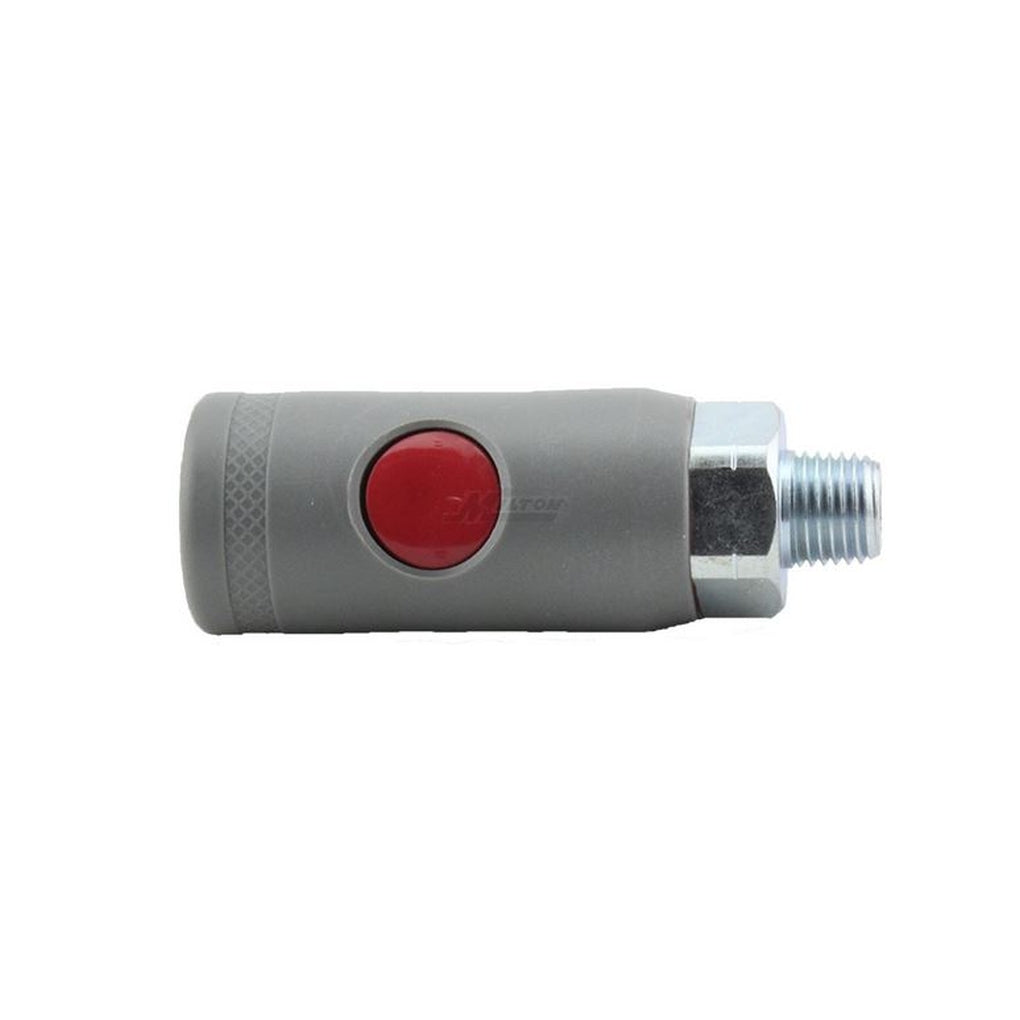 Milton S-99706 1/4" Male Safety Coupler "M" Style
