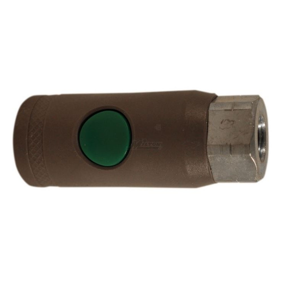Milton S-99787 1/4" FNPT T Style Safety Coupler