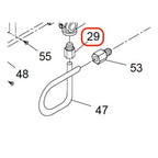 Suburban RV 525030 Suburban Water Heater Manifold Outlet Connector Loxit Nut 1/4In Npt