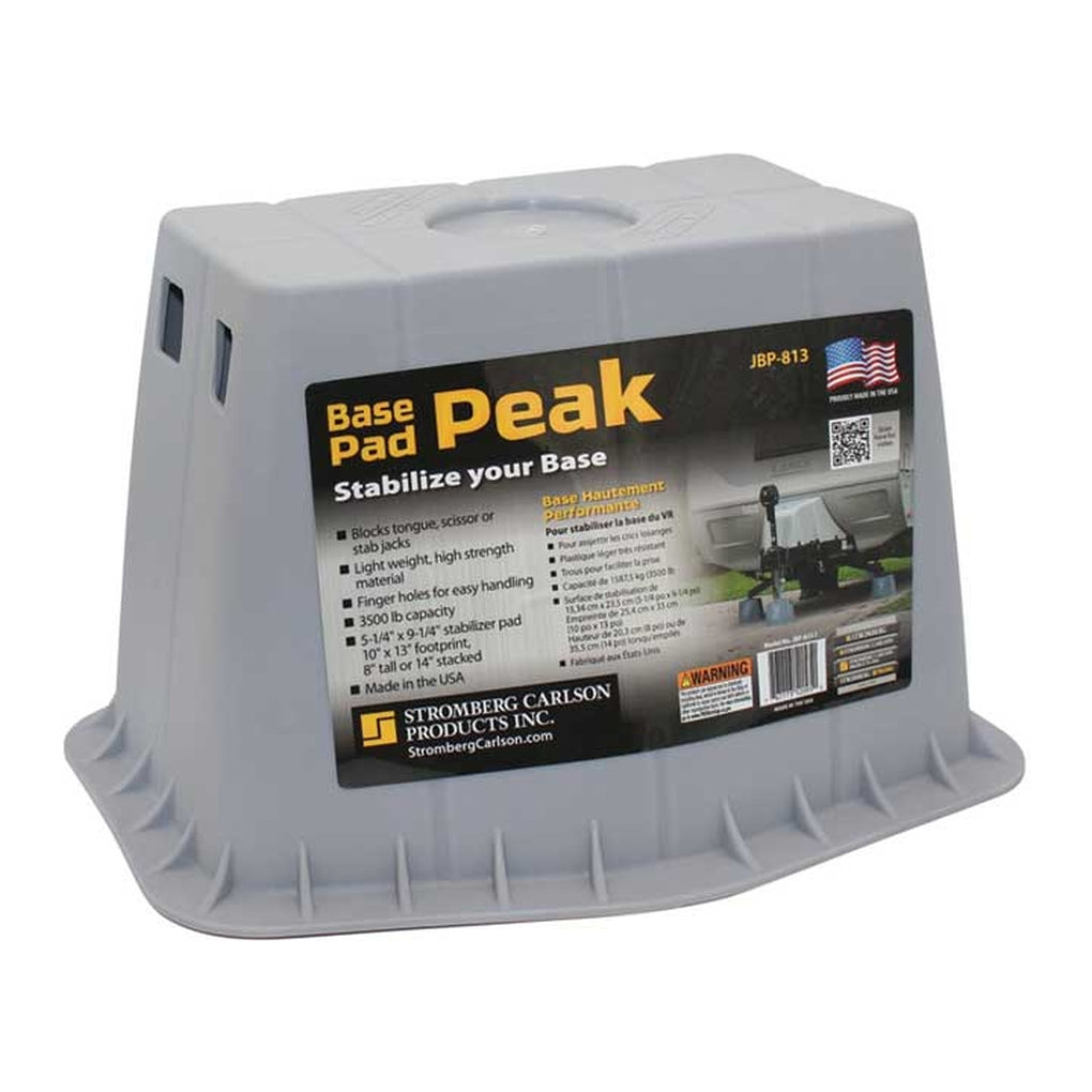 Stromberg Carlson JBP-813.2 2 Pk Base Pad Peak For Scissor Or Stab Jacks 4000 Lb Capacity