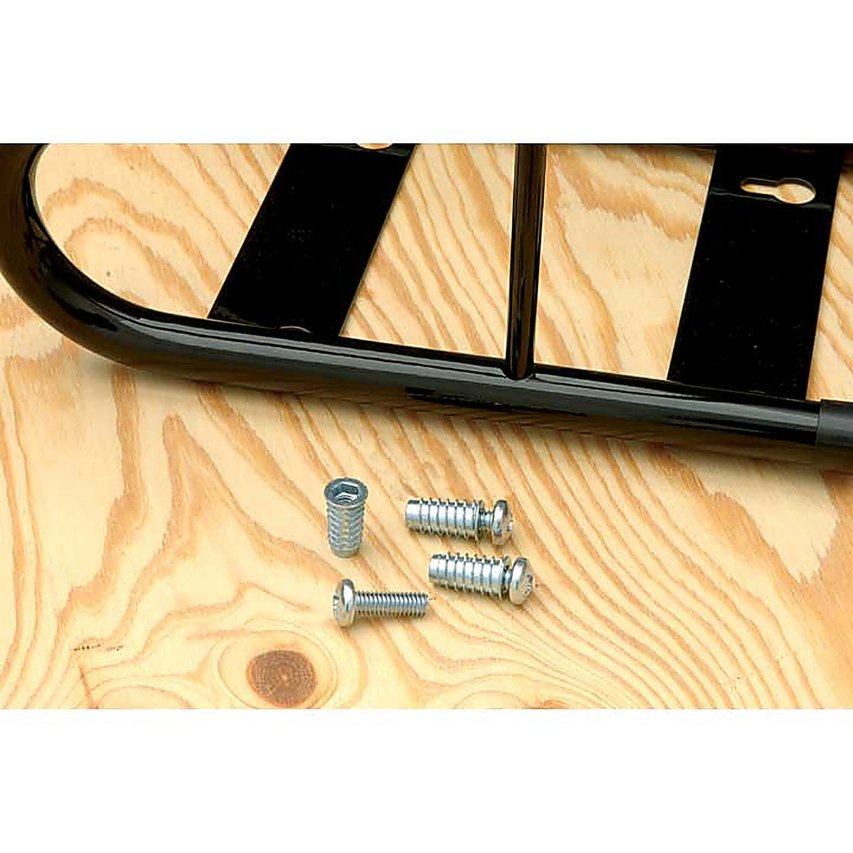Phoenix USA - SPWFKW - Cargo Control Motorcycle Chock Accessory - Hardware for Wood Surface