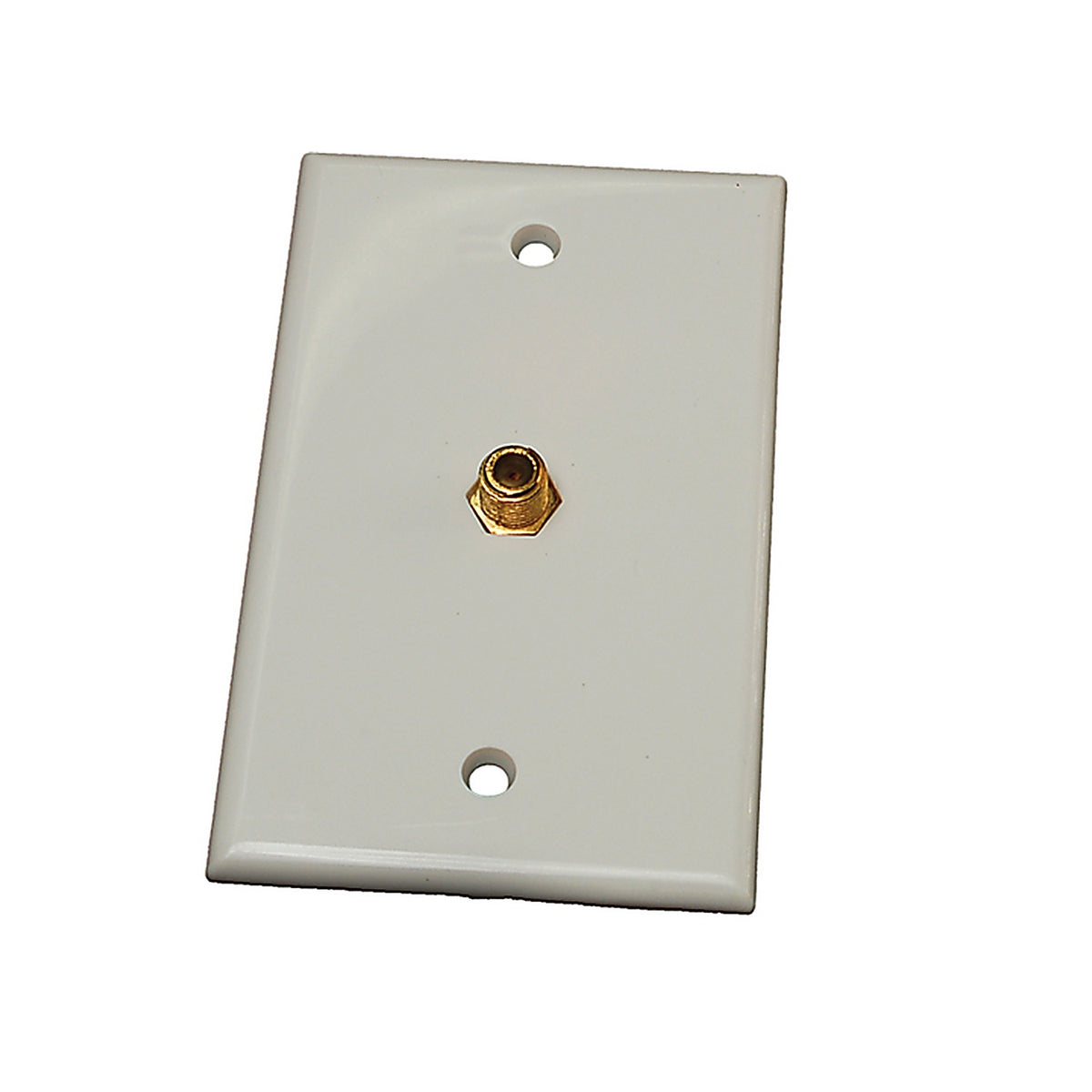 RV Designer - T141 - White TV Wall Plate - Interior