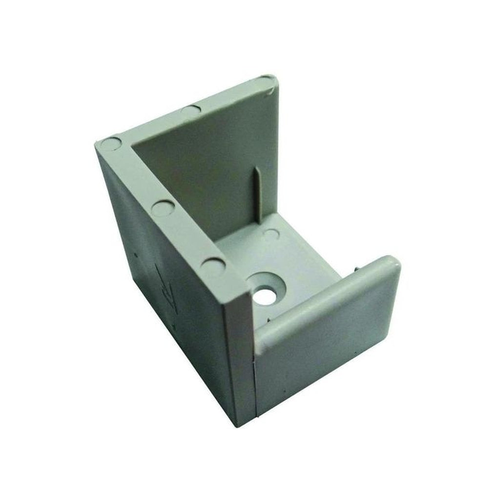 TH Marine DS-1R-DP Right Hinge Door Stop With Ribs Gray