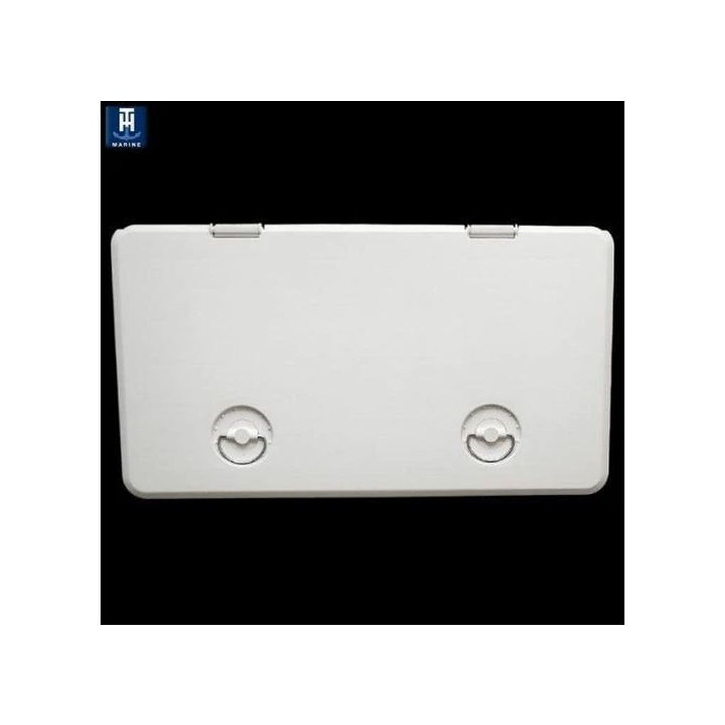 TH Marine HDS-1317-2-DP 13In X 17In Designer Series Hatch Polar White