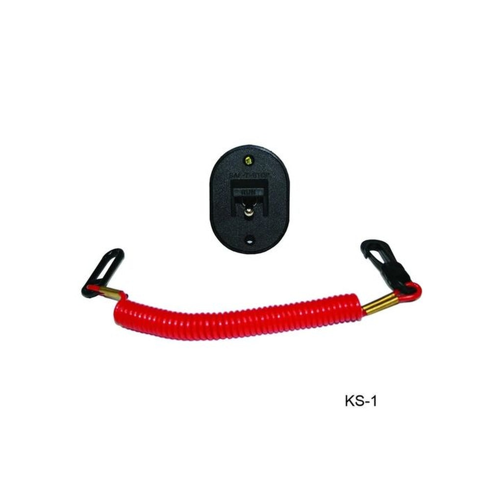 TH Marine KS-1-DP Single Outboard Saftstop Kill Switch