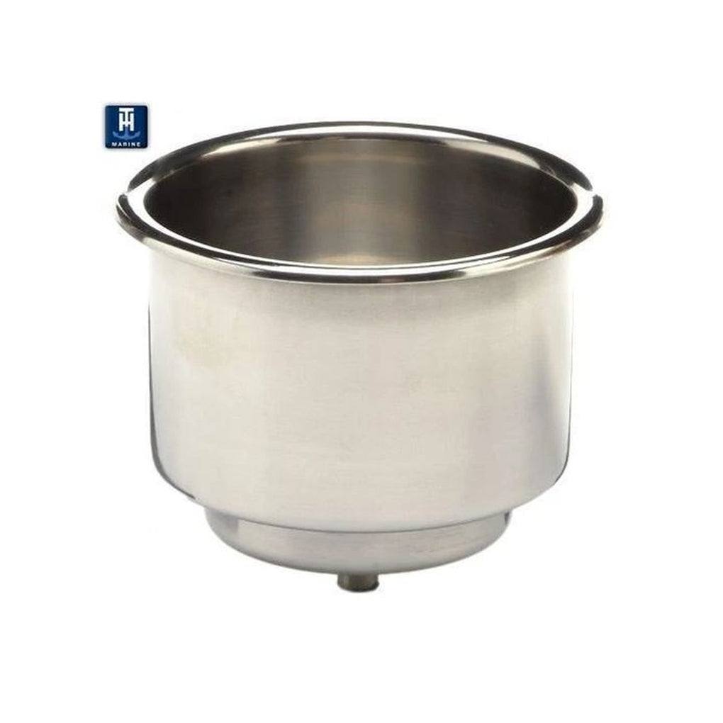TH Marine LCH-1SS-DP Stainless Steel Cup Holder
