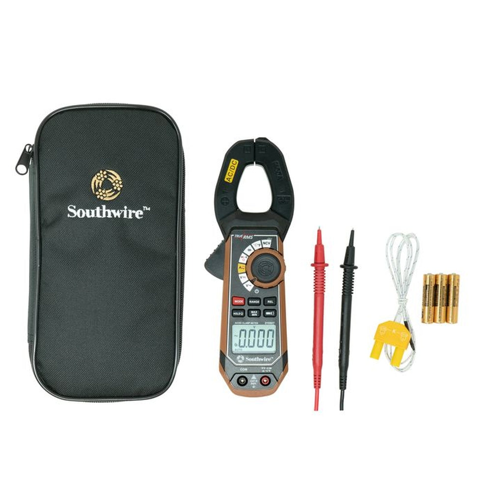 Southwire 21550T 21550T Clamp Meter 400A Ac/DC True Rms