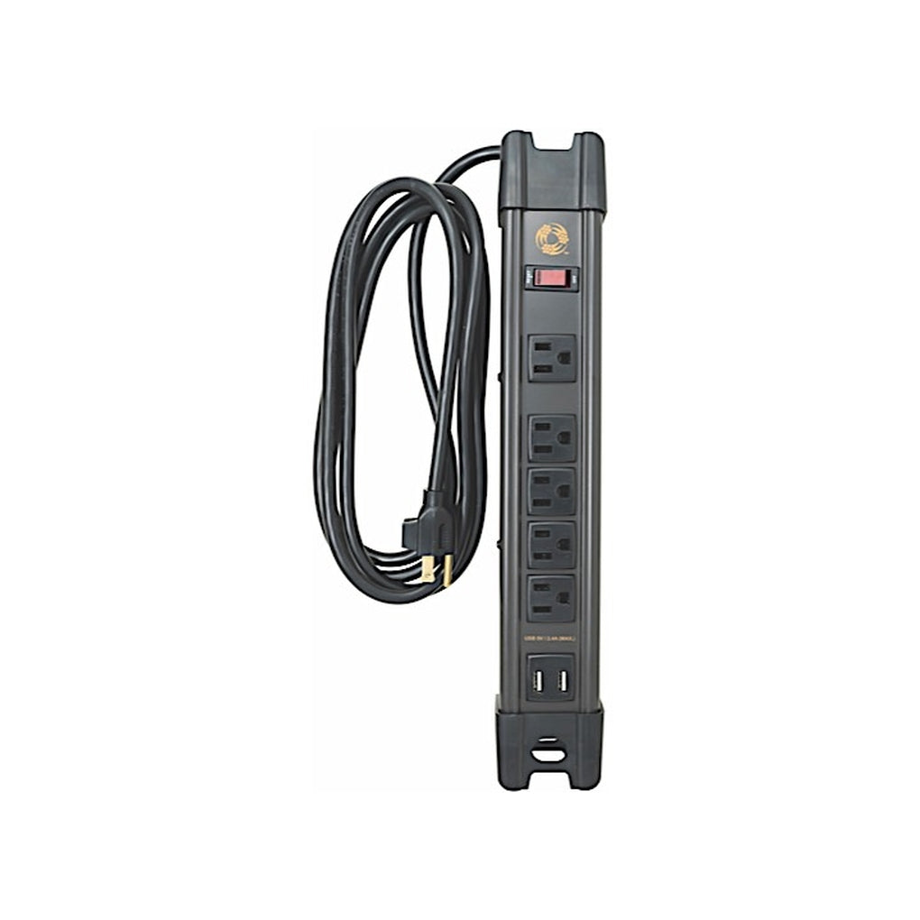 Southwire 5127 Southwire Magnetic Power Strip W/USB 5 Out 8Ft
