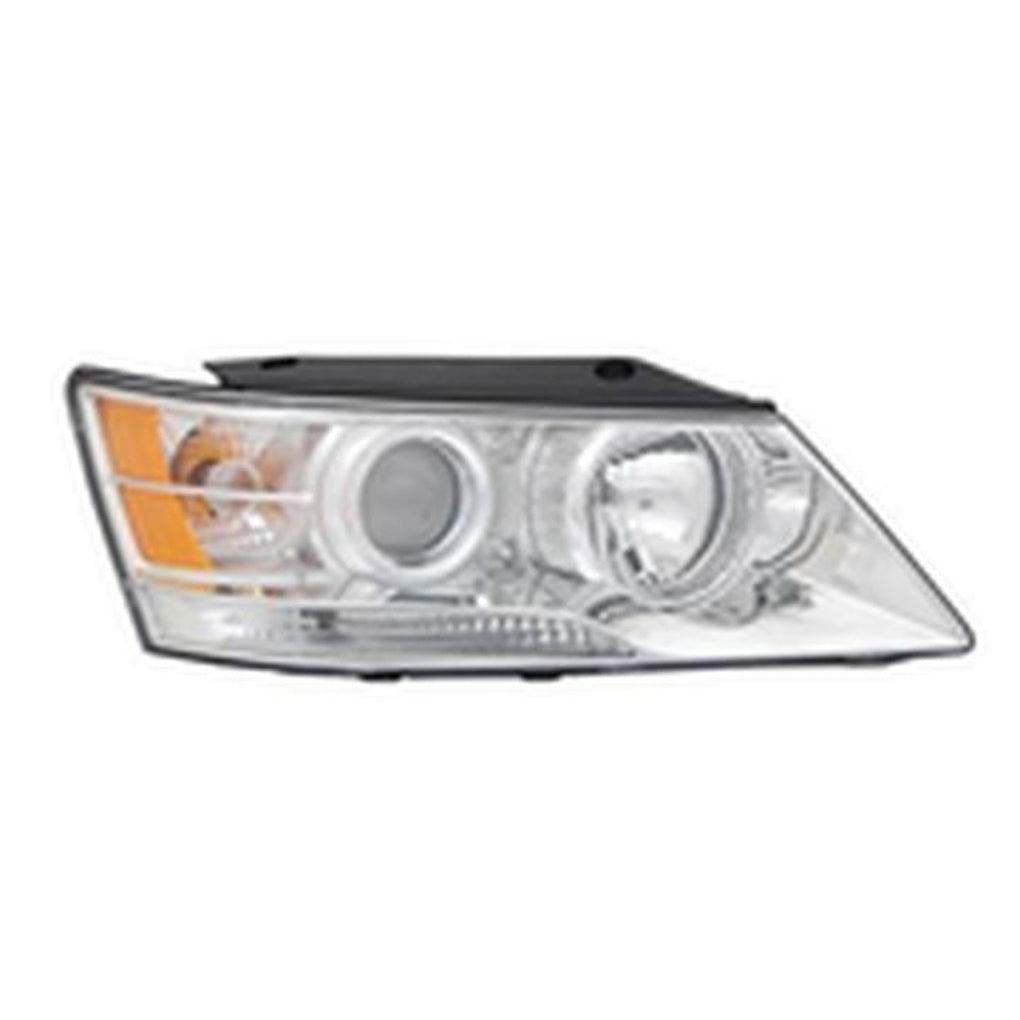 TYC 20-9011-00-9 Capa RH Headlamp Assy Composite Hyundai Sonata 20092010