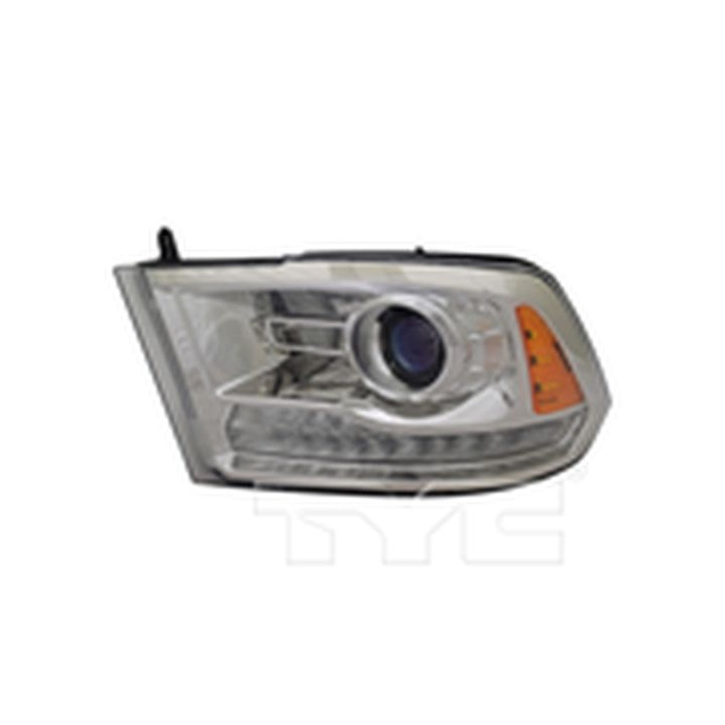 TYC 20-9392-00-9 Capa 1315 Dg Ram 1500/2500/3500 W/O Logo Chr Headlamp Assy Lh