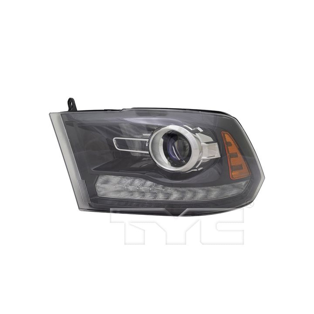 TYC 20-9392-90-9 Capa 1315 Dg Ram 1500/2500 W/O Logo Blk Headlamp Assy Lh